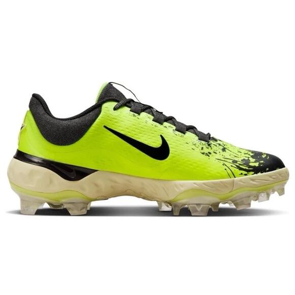 Men\'s Size 11.5 Nike Alpha Huarache NXT MCS \'Black Lime Volt\' FV6096-001 Dragon main image 4